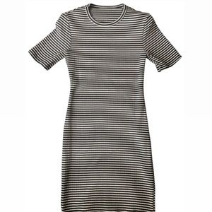 American Apparel Striped Bodycon Dress